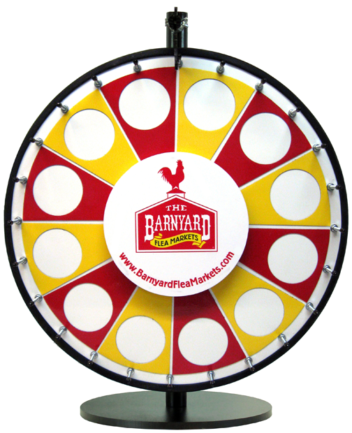 Tabletop Magnetic Prize Wheel