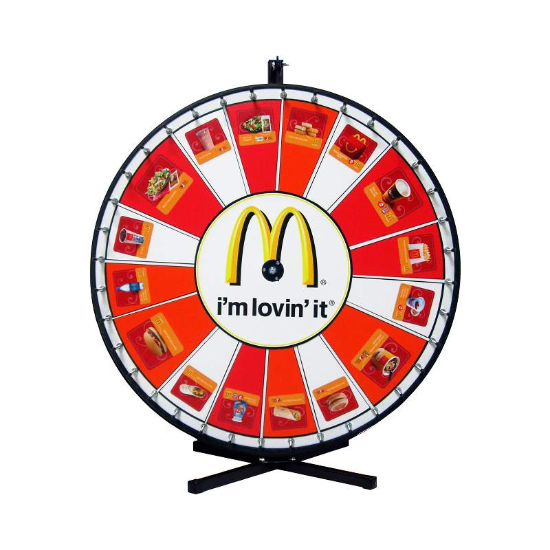 Tabletop Magnetic Prize Wheel