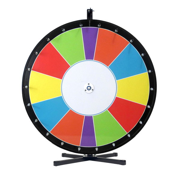 Multi Color Prize Wheel