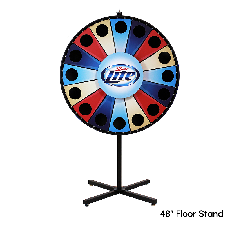 Floor-Standing Magnetic Prize Wheel