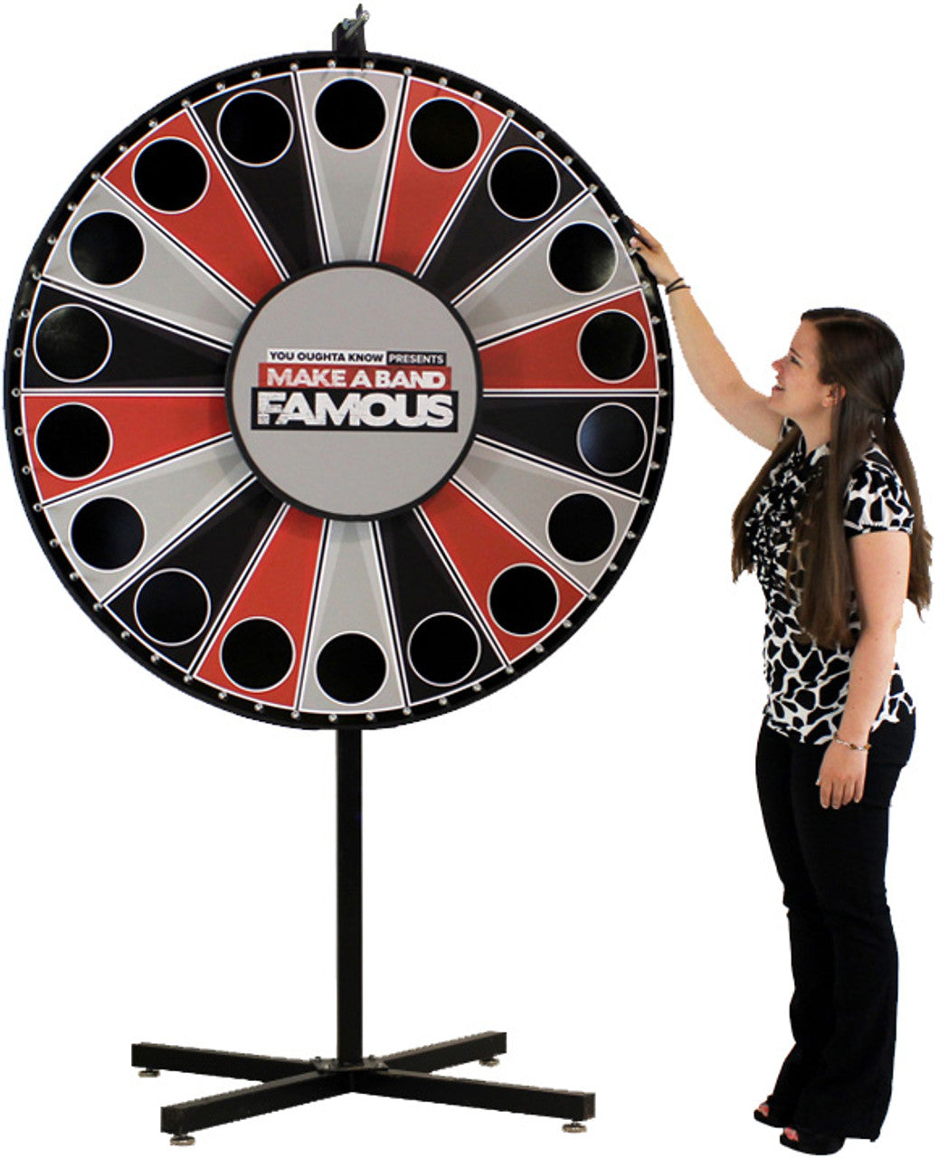 Floor Stand for Prize Wheel