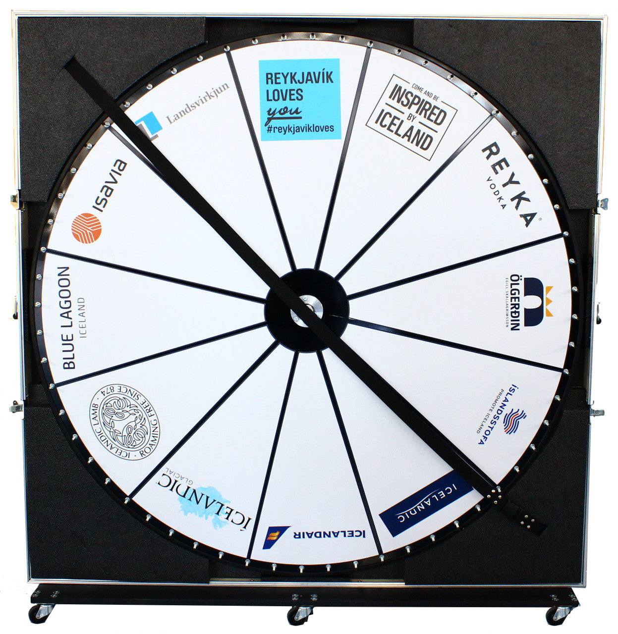 Hard Shell Prize Wheel Case