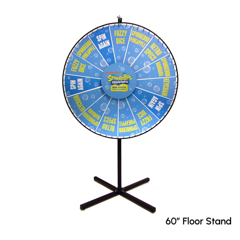 Floor-Standing Magnetic Prize Wheel
