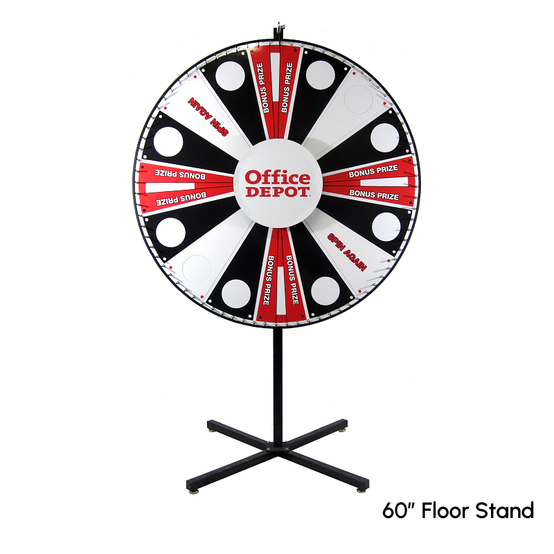 Floor-Standing Magnetic Prize Wheel