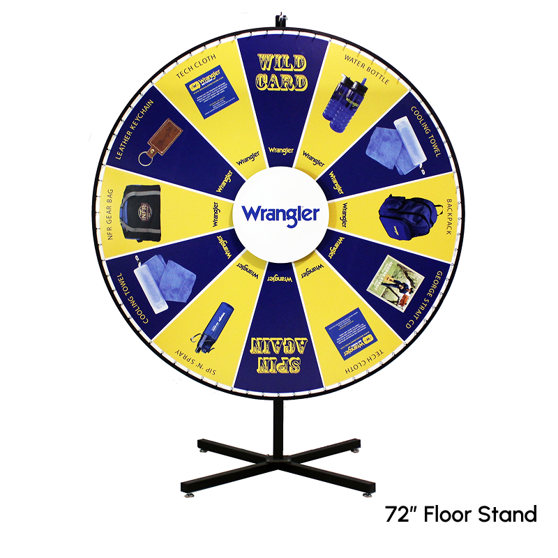 Floor-Standing Magnetic Prize Wheel