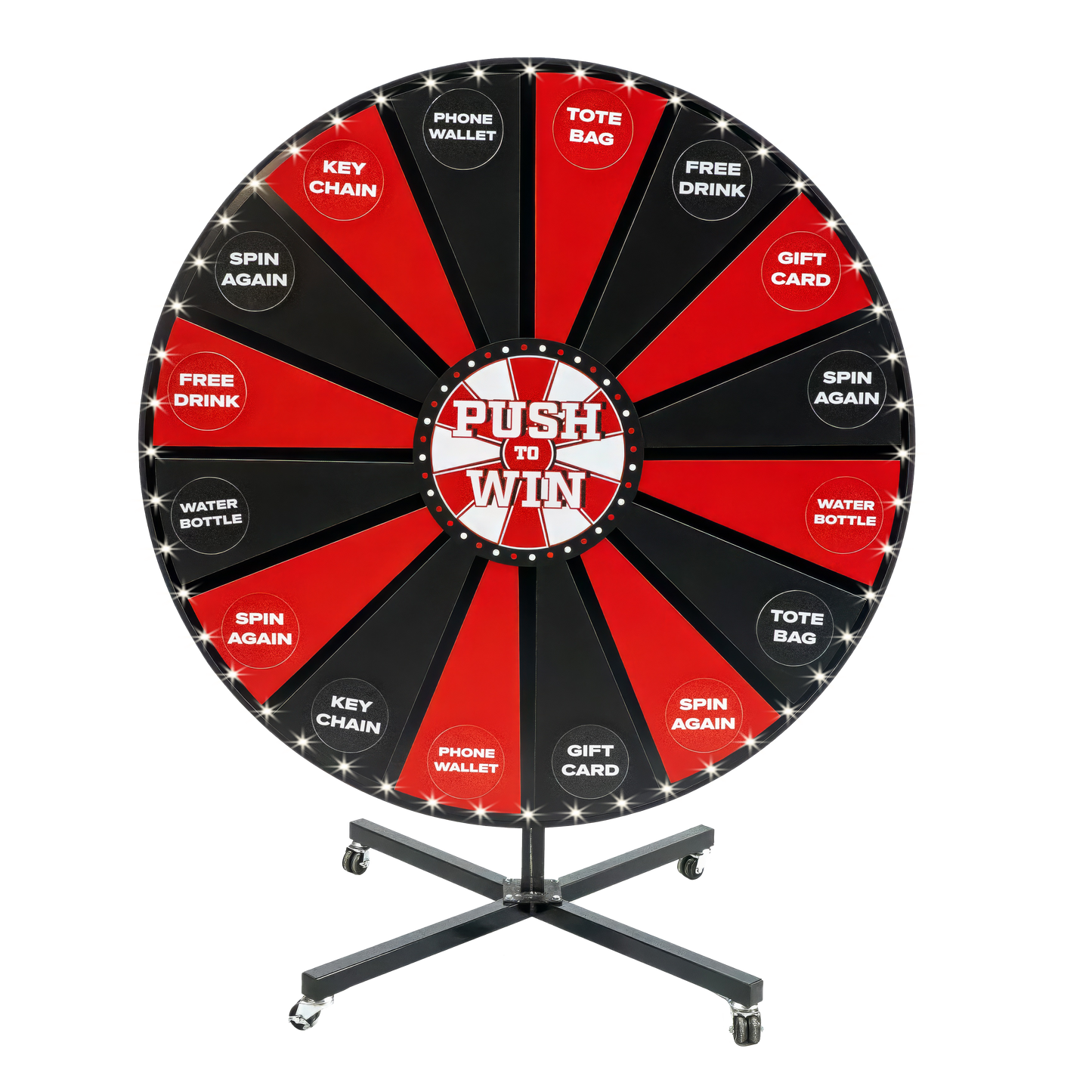 Push to Win Electronic Wheel