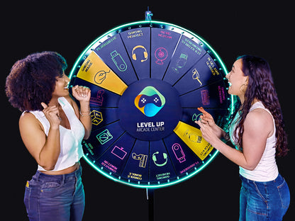 Glowing Lighted Edge Prize Wheel