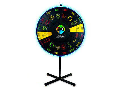 Glowing Lighted Edge Prize Wheel