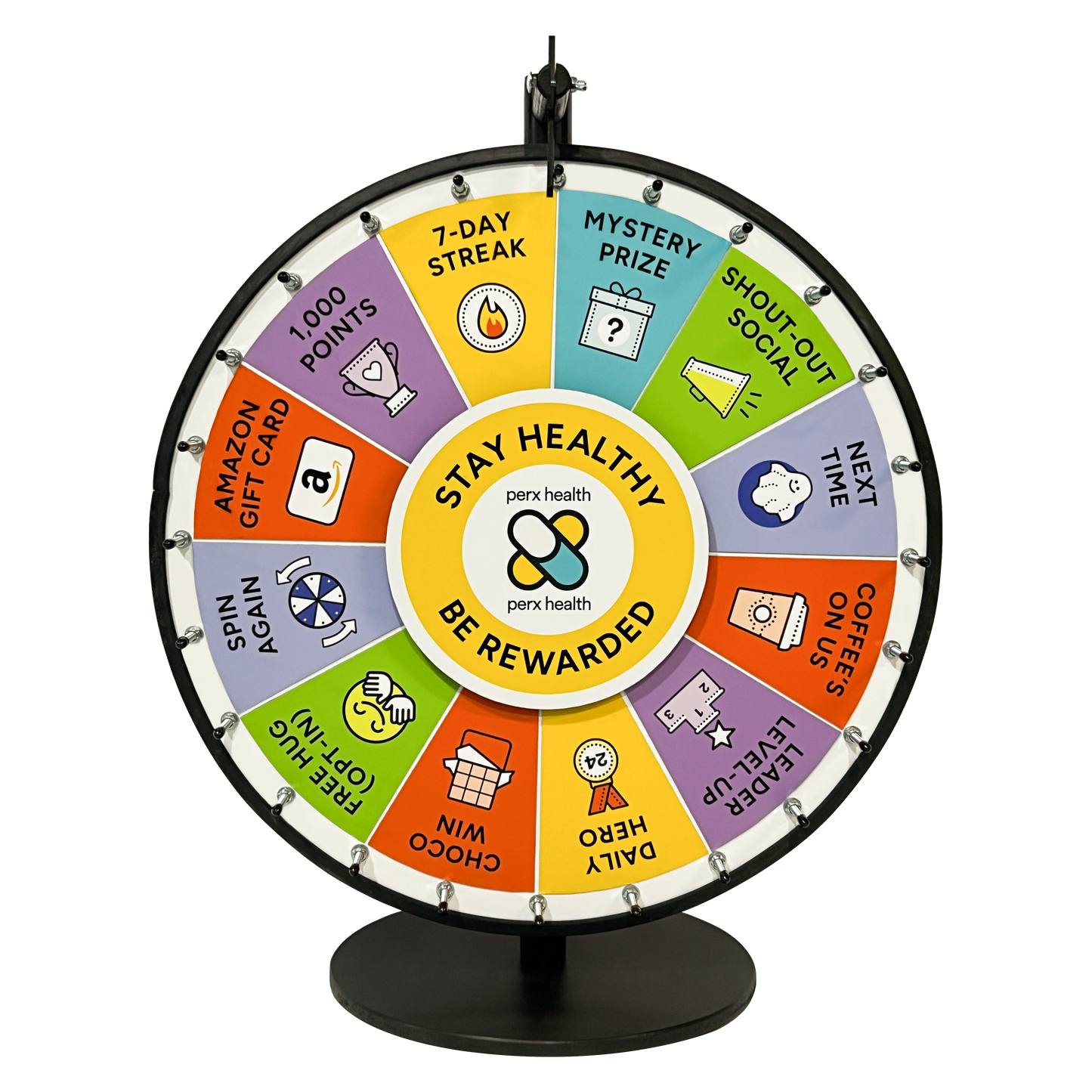 Tabletop Magnetic Prize Wheel