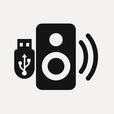 USB and a speaker for prize wheel, make sound when spinning