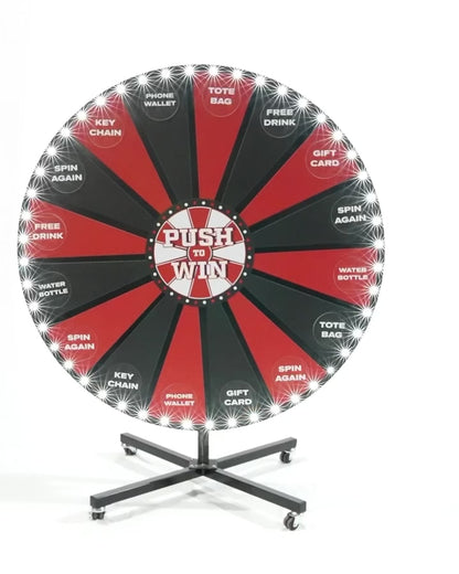 Push to Win Electronic Wheel