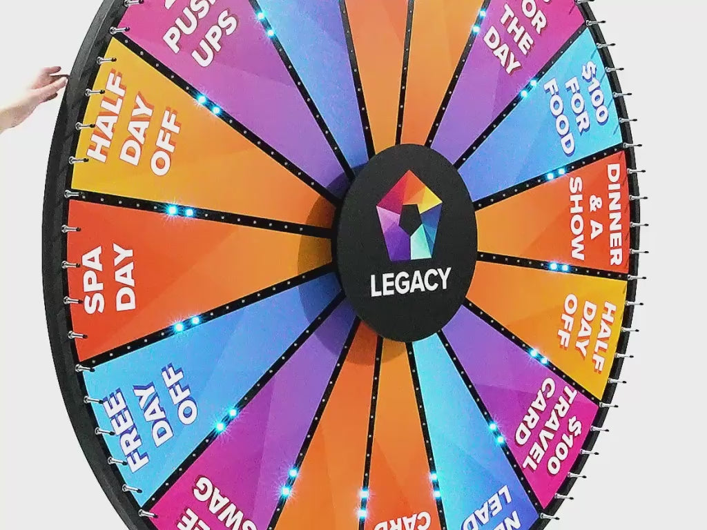 Spinning Prize Wheel