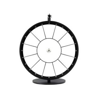 White Dry Erase Prize Wheel
